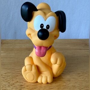 Rare Vintage Disney Pluto Rubber Squeak Toy